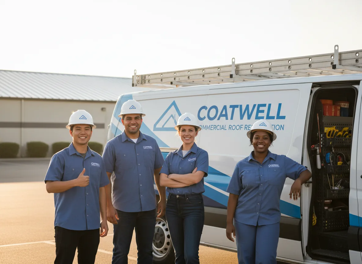 Commercial roof coating company in Grandfield, OK